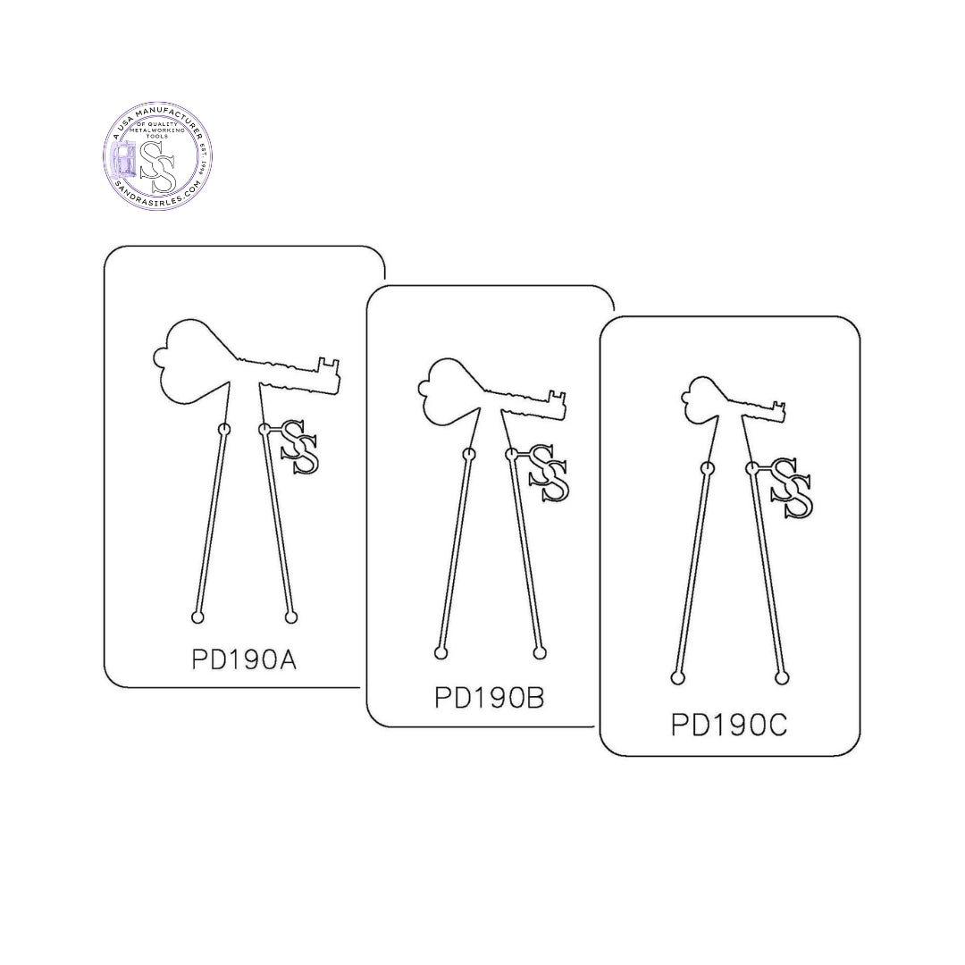PANCAKE DIE PD190 SKELETON KEY